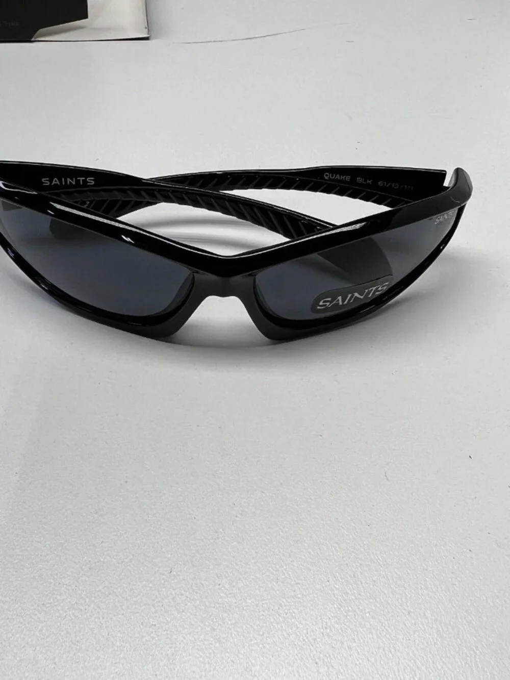 New Orleans Saints Sunglasses Youth Quake with Pouch Bag NFL Official Merch